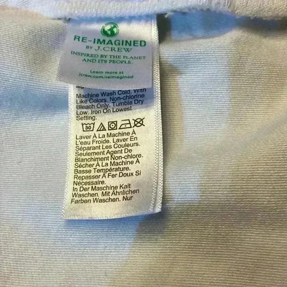 J. Crew Women's Utility Drawcord Jacket XSMALL White Full Zip/Snap Long Sleeve - Picture 10 of 11